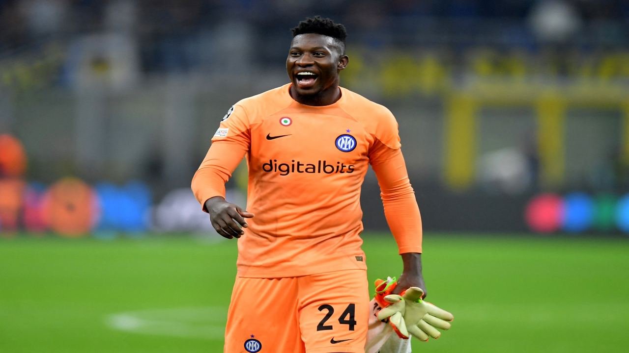 Cameroon & Inter Milan Shot-stopper Andre Onana Sets UCL Record