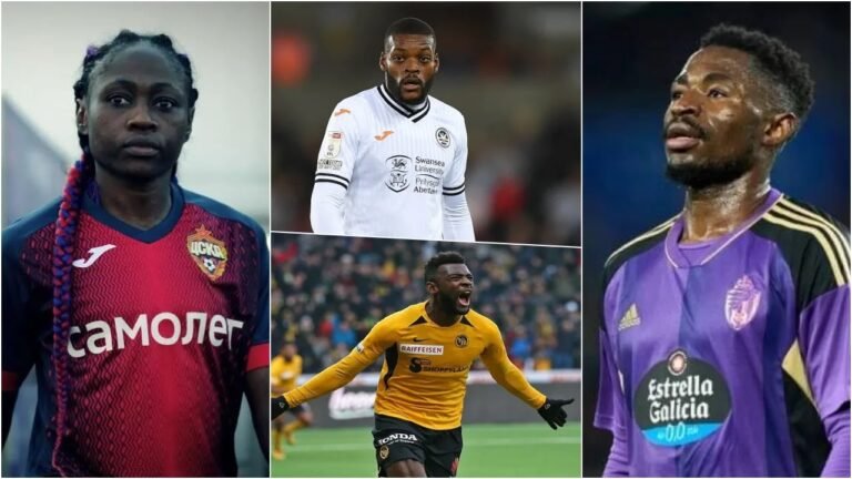 Weekend Report 4: Cameroonian Footballers Abroad