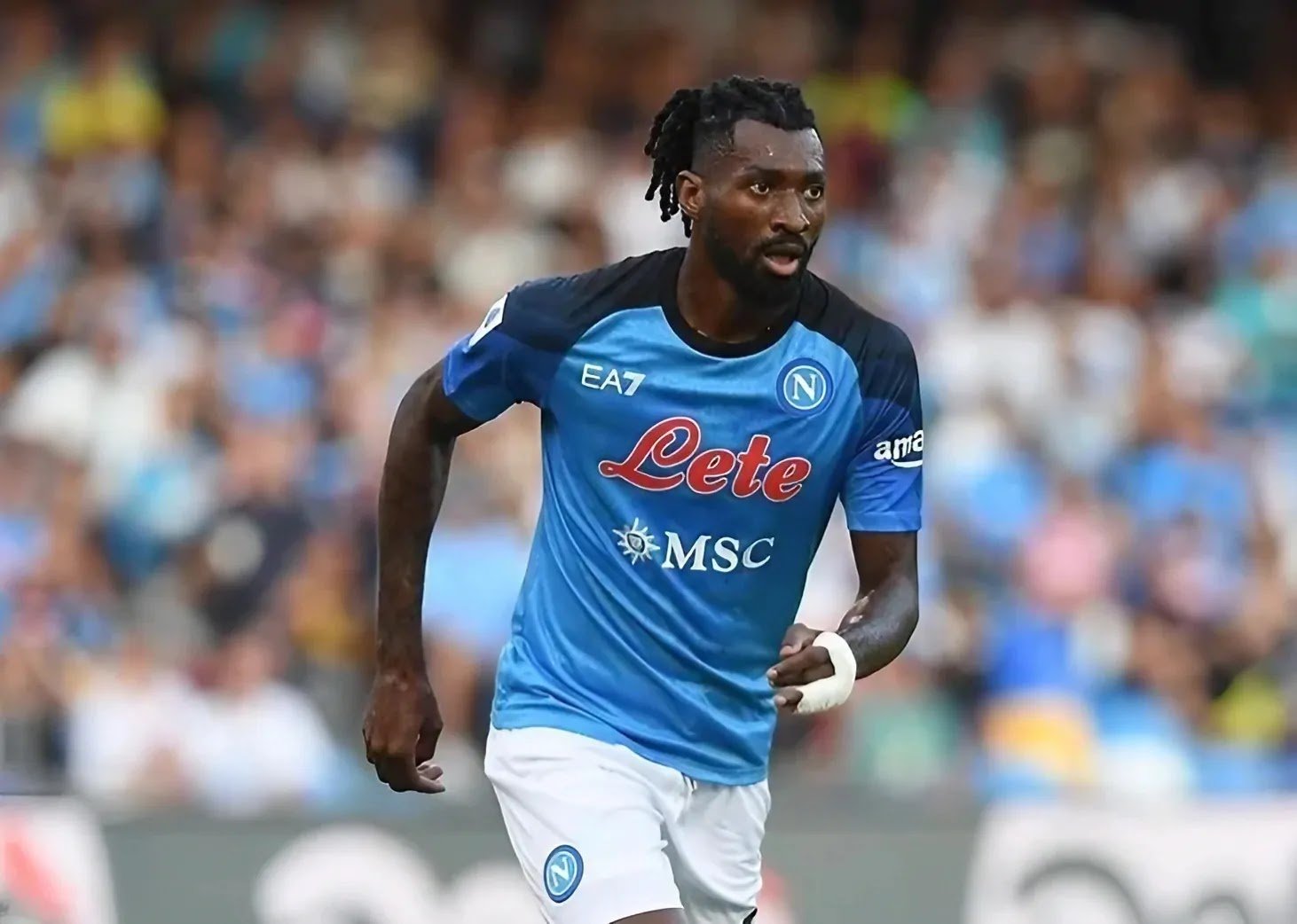 Zambo Anguissa Sees Red As SSC Napoli Falls at the San Siro